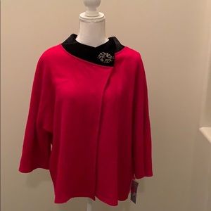 red cape coat